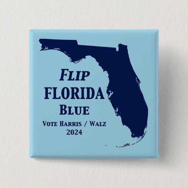 Flip Florida Blue 2024 Knapp (Framsida)