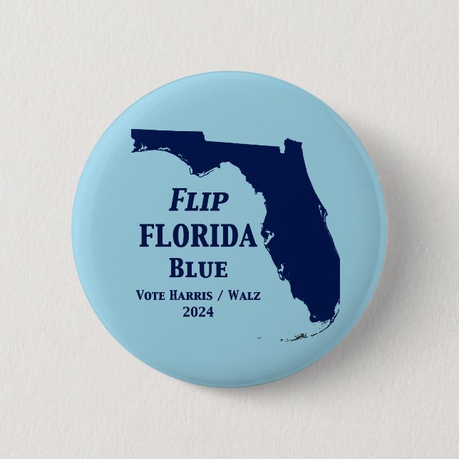 Flip Florida Blue 2024 Knapp (Framsida)