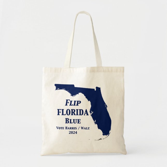 Flip Florida Blue 2024 Tygkasse (Framsidan)