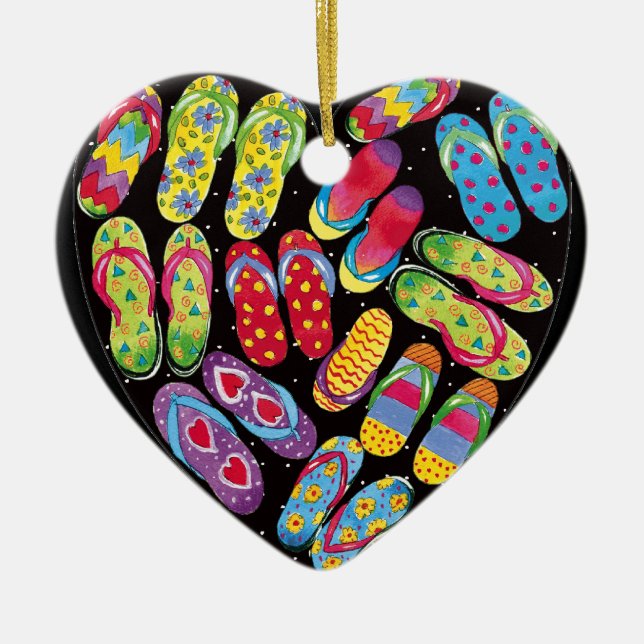 Flip-misslyckande prydnad julgransprydnad keramik (Framsidan)