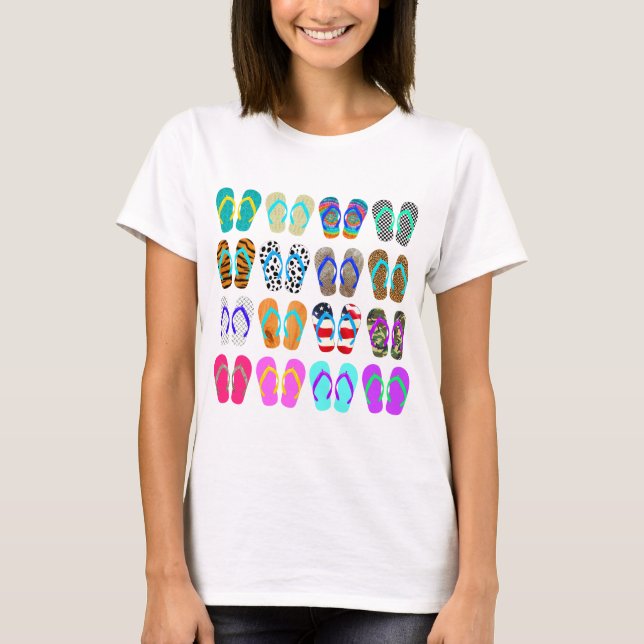 Flip-Misslyckanden kartlägger T-shirt (Framsida)