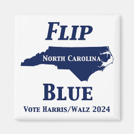 Flip North Carolina Blue 2024 Magnet