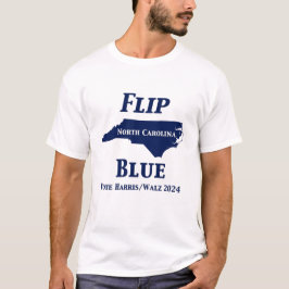 Flip North Carolina Blue 2024 T Shirt