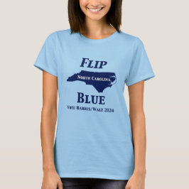 Flip North Carolina Blue 2024 T Shirt