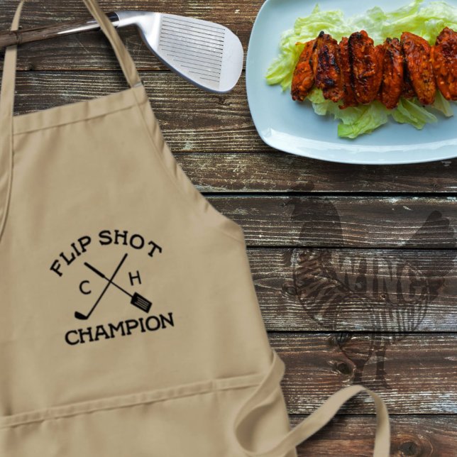Flip Shot Champion Golf BBQ Apron for Golfers Förkläde (Skapare uppladdad)
