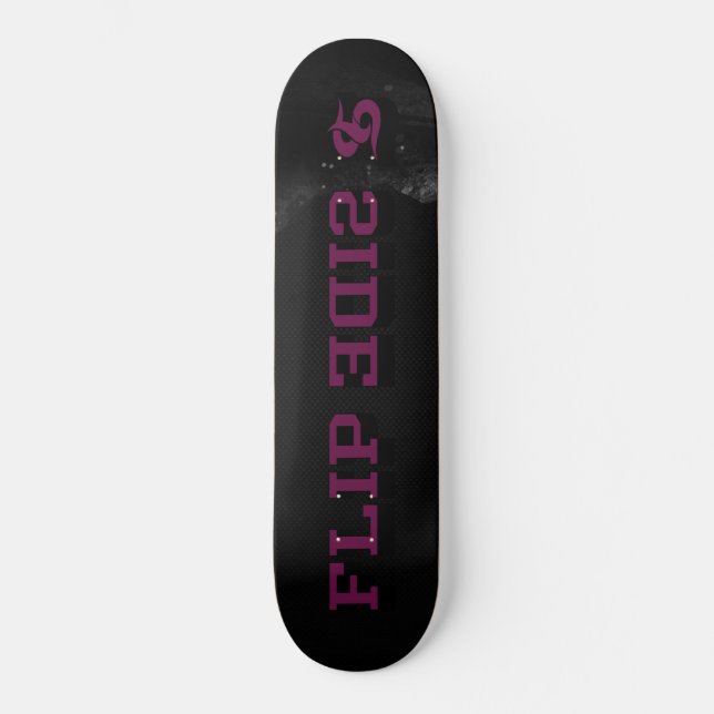 FLIP SIDE 3D MINI SKATEBOARD BRÄDA 18,5 CM (Framsida)