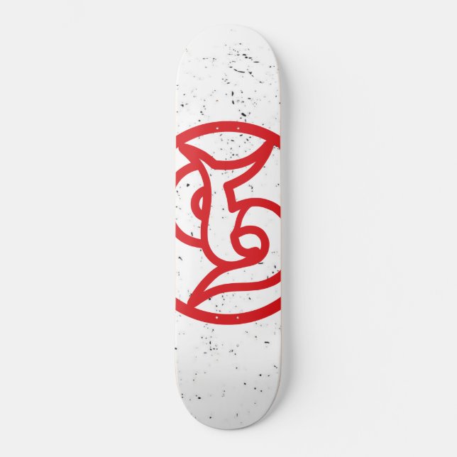 Flip Side Circlered Mini Skateboard Bräda 18,5 Cm (Framsida)