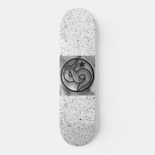 Flip Side Star Graffiti Mini Skateboard Bräda 18,5 Cm