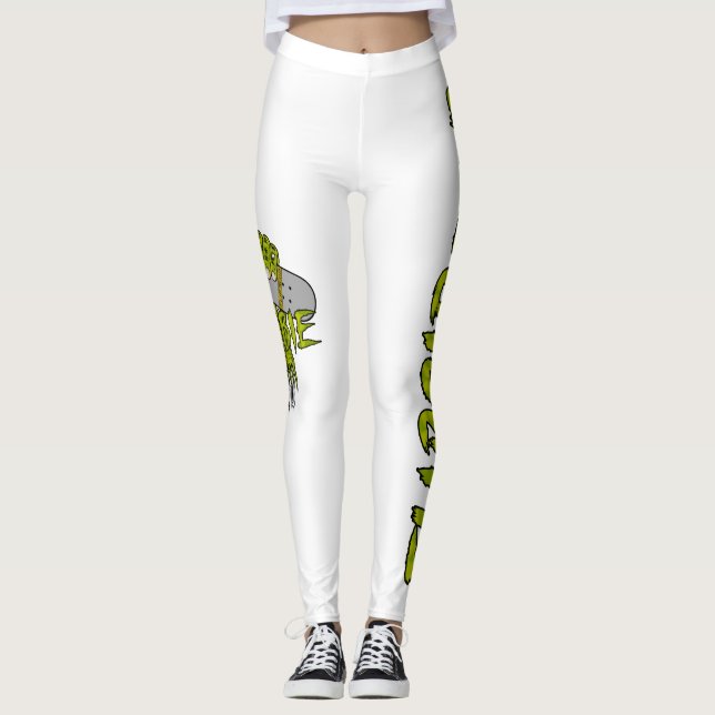 Flip Side Zombie Hand SKT Leggings (Framsida)