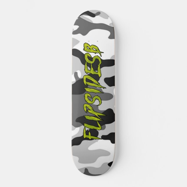 Flip Side Zombie Monster Mini Skateboard Bräda 18,5 Cm (Framsida)