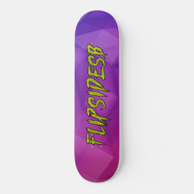 Flip Side Zombie Monster Mini Skateboard Bräda 18,5 Cm (Framsida)