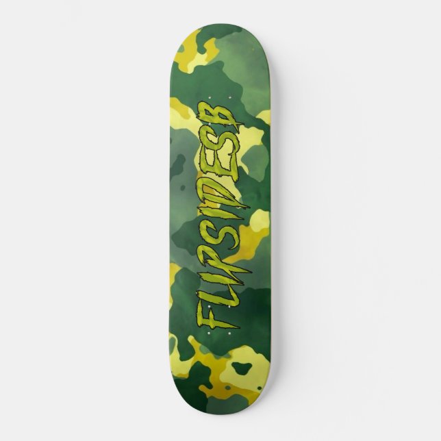 Flip Side Zombie Monster Mini Skateboard Bräda 18,5 Cm (Framsida)