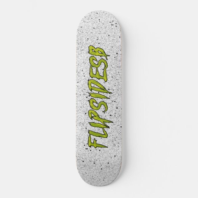 Flip Side Zombie Monster Mini Skateboard Bräda 18,5 Cm (Framsida)