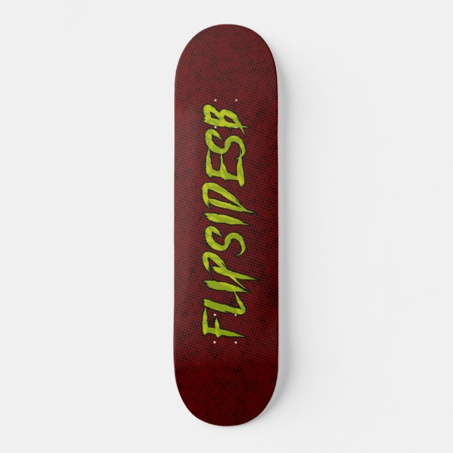 Flip Side Zombie Monster Mini Skateboard Bräda 18,5 Cm (Framsida)