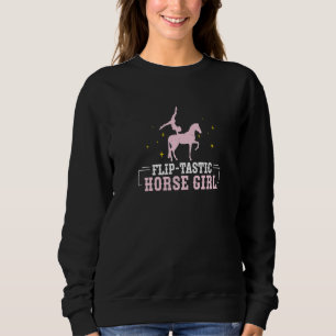 Flip Tastic Häst Flicka Häst Voltige Flicka Häst T Shirt