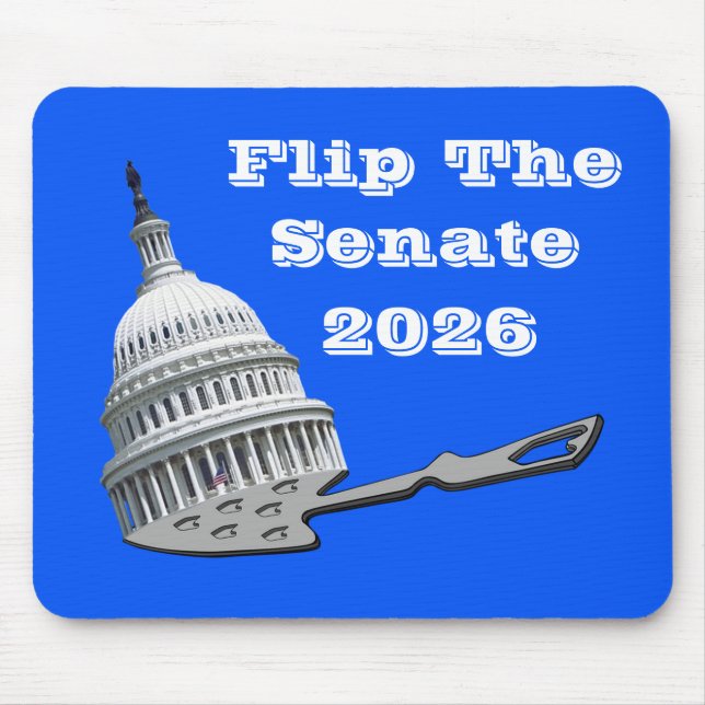 Flip The Senate Vote Blue 2026 Musmatta (Framsidan)