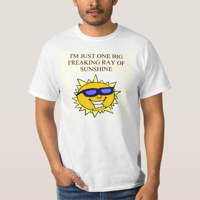 flippa ur strålen av solskenet t shirt (Framsida)