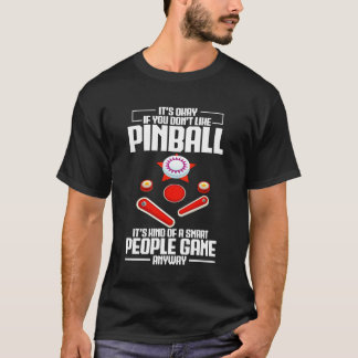 Flipper Spelare Entusiast Smarta Människor Spelare T Shirt