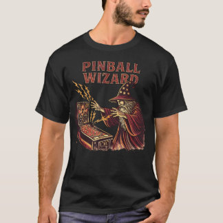 Flipperkonstnär Flipperälskare Rolig Arkadspelare T Shirt