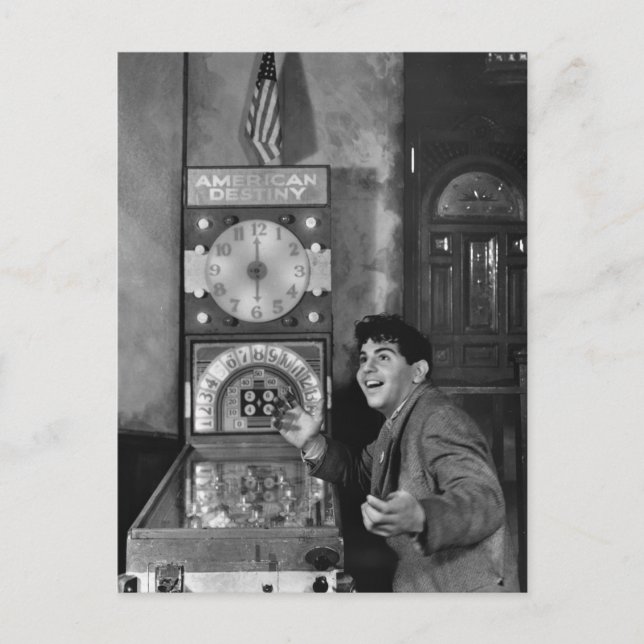 Flipperkung: 1940-talet vykort (Framsida)