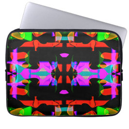 Flippiges cooles buntes Top Design für Laptop Fodral