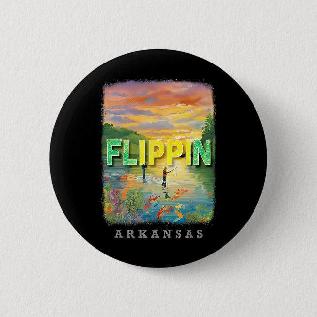 Flippin Arkansas Ar Fiskeparadis Sd760  Knapp (Framsida)