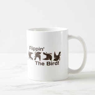 Flippin fågeln kaffemugg