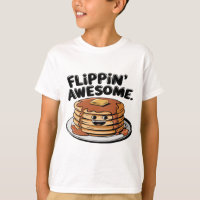 Flippin'Fantastisk Pancake Stack Funny Breakfast