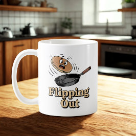 Flipping Out | Kitchen Chaos Mood Kaffemugg