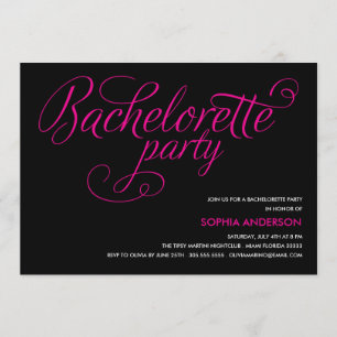 FLIRT BACHELORETTE PARTS INBJUDAN
