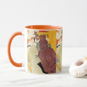 Flirt (Engelsman) av Toulouse Lautrec Mugg