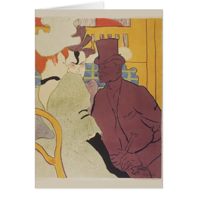 Flirt Henri de Toulouse-Lautrec OBS Kort (Framsidan)