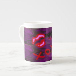 Flirt Mugg Benporslin Mugg