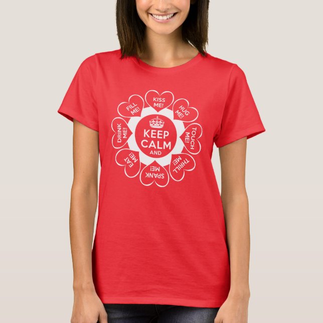 Flirtande T-shirt (Framsida)