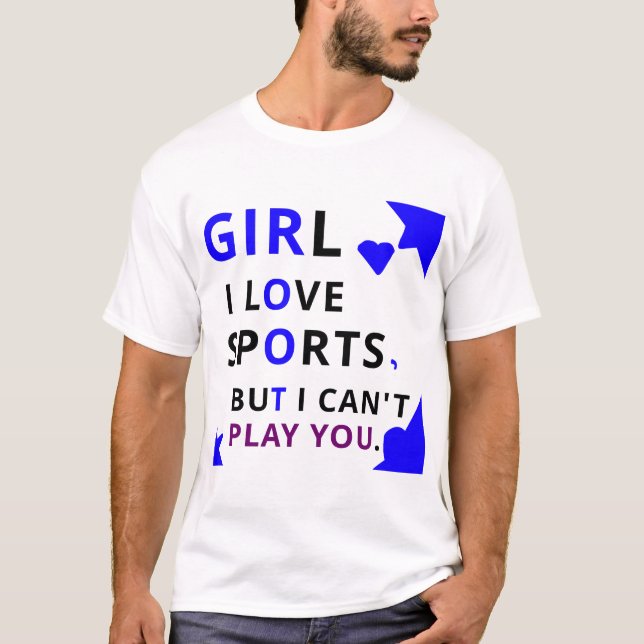 Flirtande T-Shirt (Framsida)