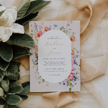 Flirtig blomsteräng | Sommarbröllop