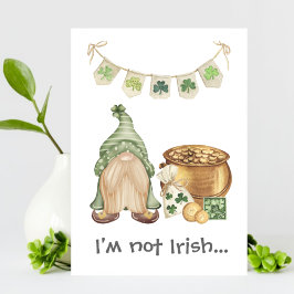 Flirtig Tomtepojke St. Patricks Dag Kort