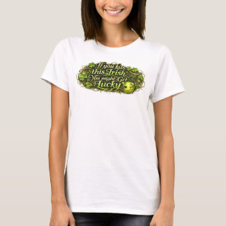 Flirtigt Glad St. Patricks dag T Shirt