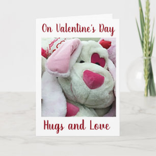 **FLIRTING TEDDYBEAR** FÖR DIG PÅ VALENTINS DAG HELGKORT