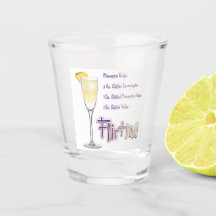 Flirtini Pineapple Mimosa Cocktail Recipe Art