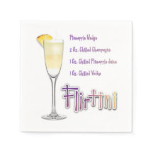 Flirtini Pineapple Mimosa Cocktail Recipe Art