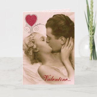 Flirty Älskare Valentine Helgkort