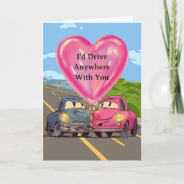 Flirty Anniversary Card Kort