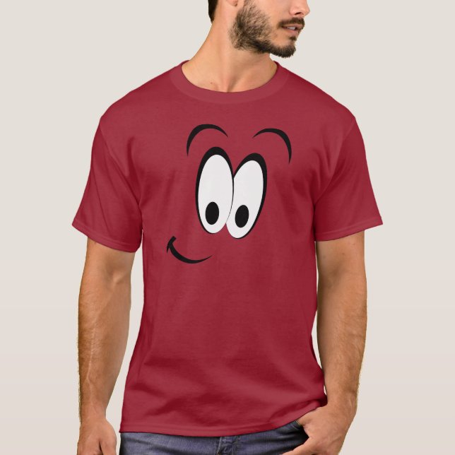 Flirty ansikte t-shirt (Framsida)