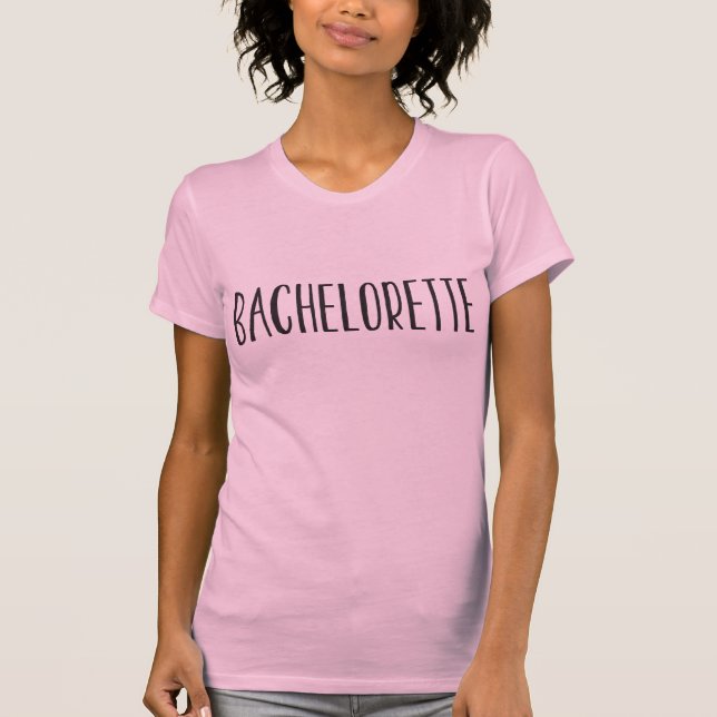 Flirty Bachelorette Party Shirt T (Framsida)