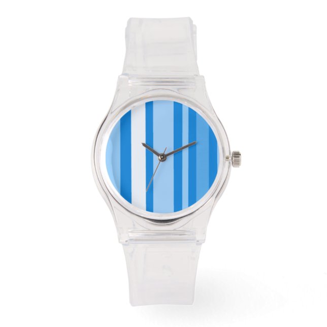 Flirty Blue Rand Armbandsur (Framsida)