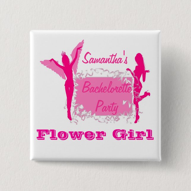 Flirty brides bachelorette Party Knapp (Framsida)