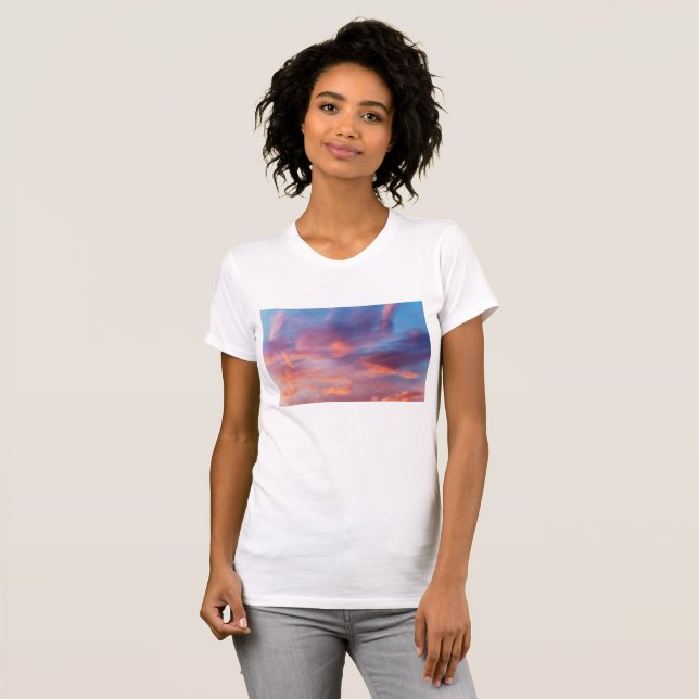 flirty himlar t-shirt (Hel framsida)