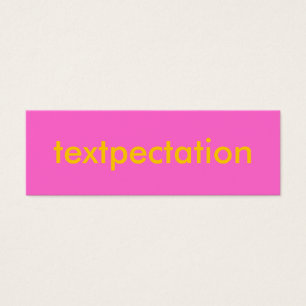 Flirty kort för TEXTPECTATION