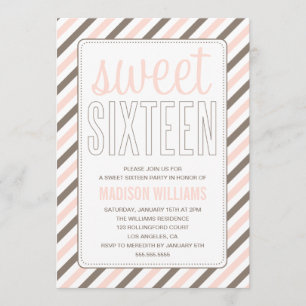 FLIRTY RAND SWEET SIXTEEN   BIRTHDAY-INBJUDAN INBJUDNINGAR
